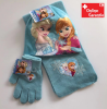 Frozen - Die Eiskönigin Elsa Anna Mütze Beanie Schal Handschuhe